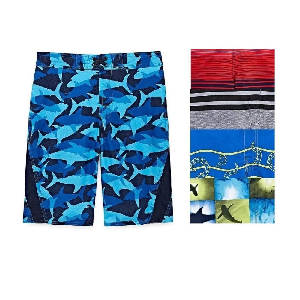 Arizona Boys Swim Trunk UPF 50 Kids size M, L, XL NEW